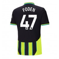 Dres Manchester City Phil Foden #47 Preč 2024-25 Krátky Rukáv